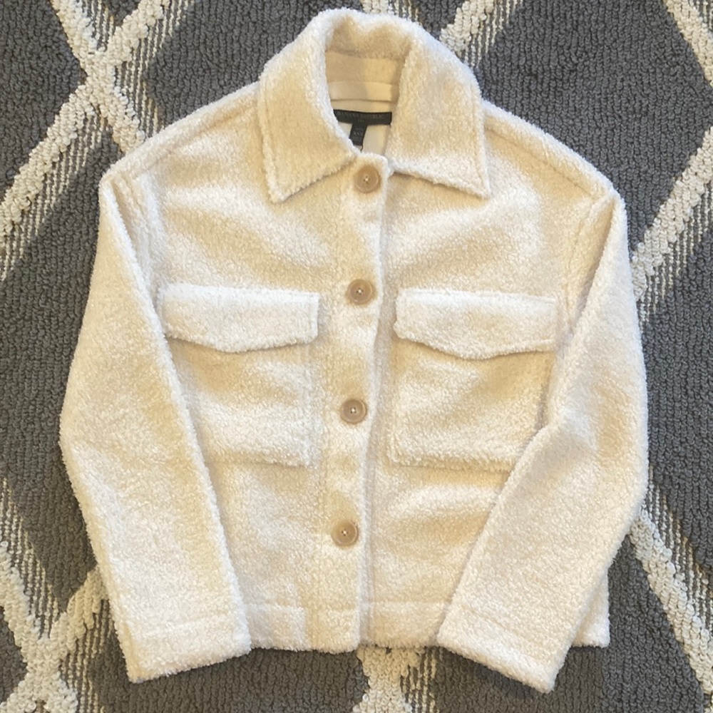 Banan Republic Sherpa Trucker Jacket